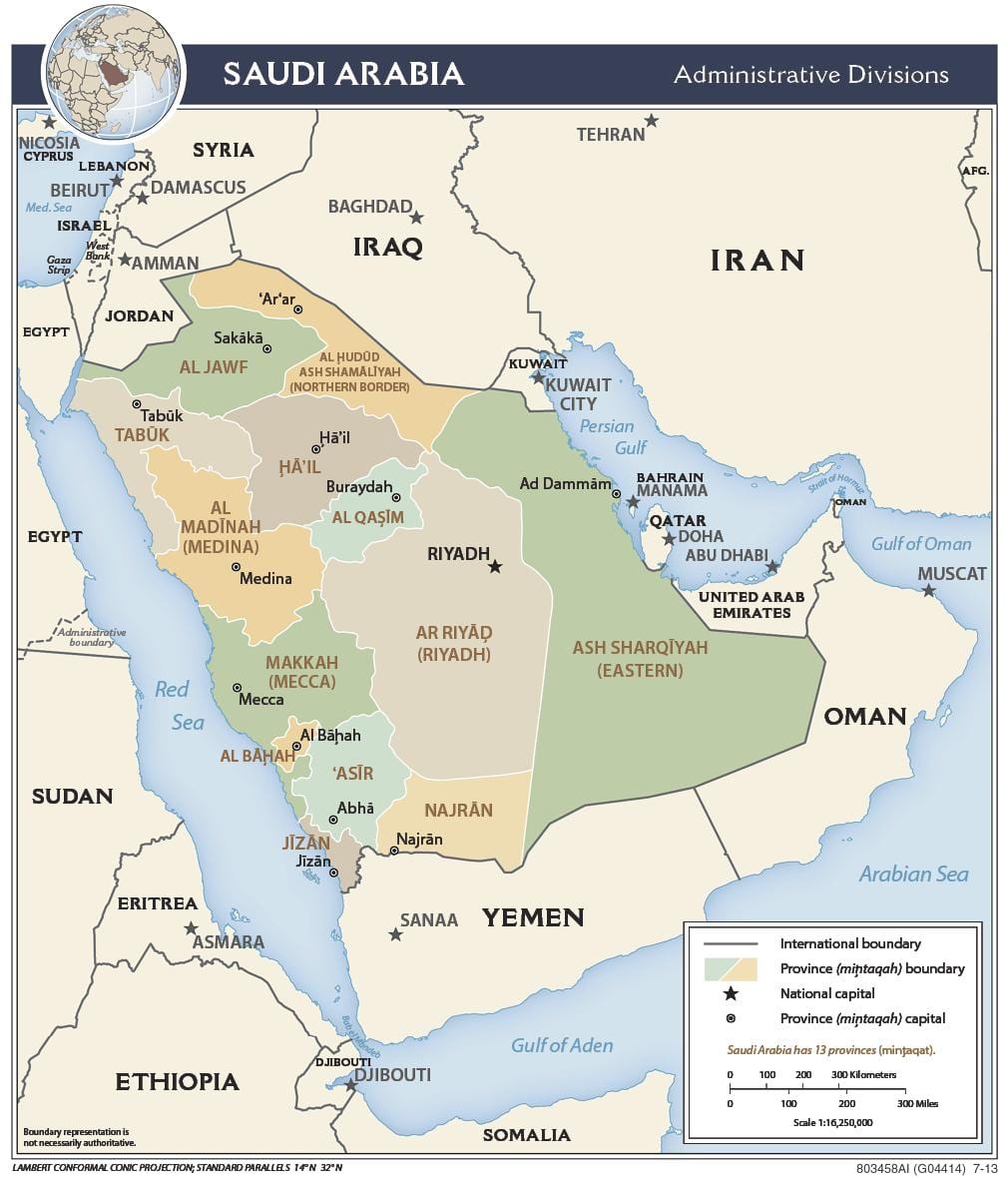 qassim Arábia saudita mapa