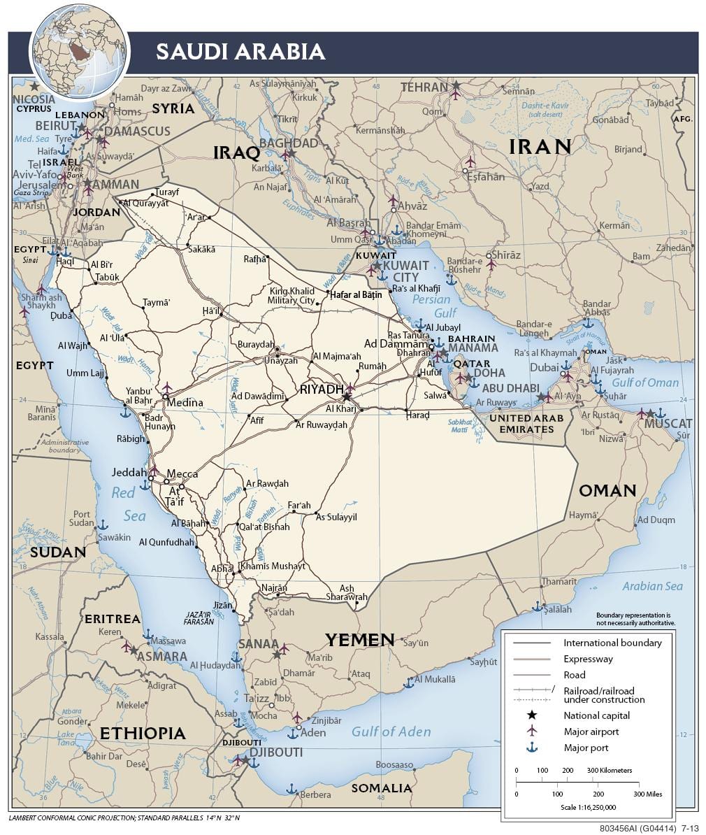 Mapa de dhahran Arábia saudita 